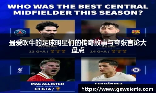 最爱吹牛的足球明星们的传奇故事与夸张言论大盘点
